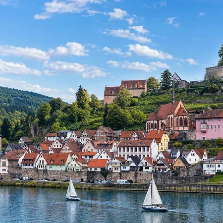 아파트 Und Neckarblick Bei Heidelberg