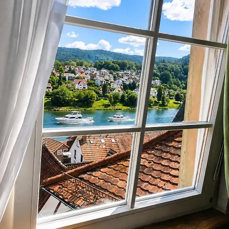 아파트 Und Neckarblick Bei Heidelberg 히르슈호른