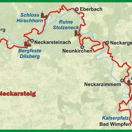 아파트 Und Neckarblick Bei Heidelberg