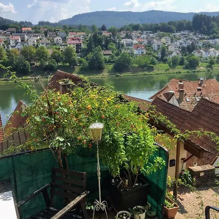 Und Neckarblick Bei Heidelberg アパート