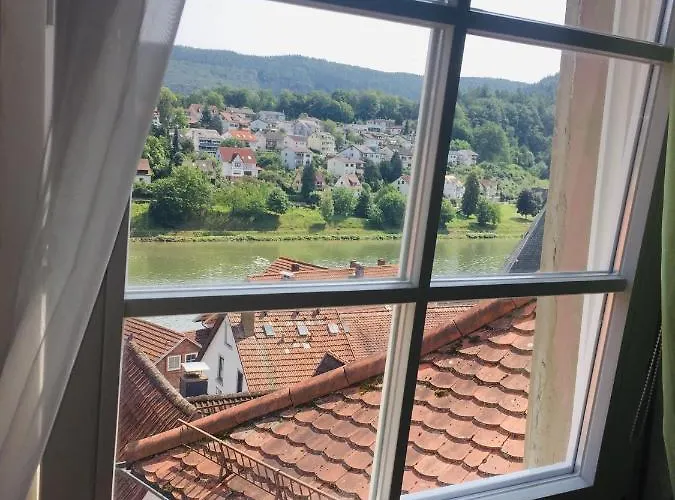 아파트 Und Neckarblick Bei Heidelberg